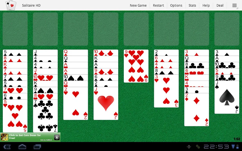 Solitaire HD  Screenshot 3