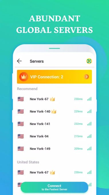 Lightspeed VPN - Fast Speed VPN & Free  Screenshot 1