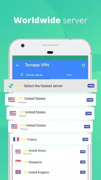 Tornado VPN – Free VPN &  Secure VPN  Screenshot 2