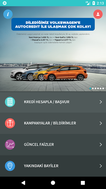 vdf Araç kredisinin en kolayı  Screenshot 1