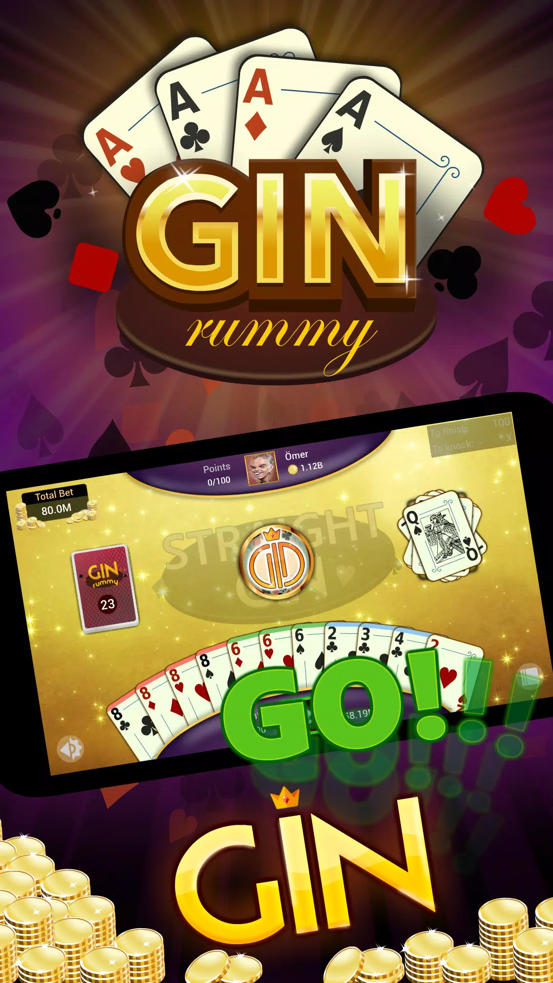 Gin Rummy Offline  Screenshot 3