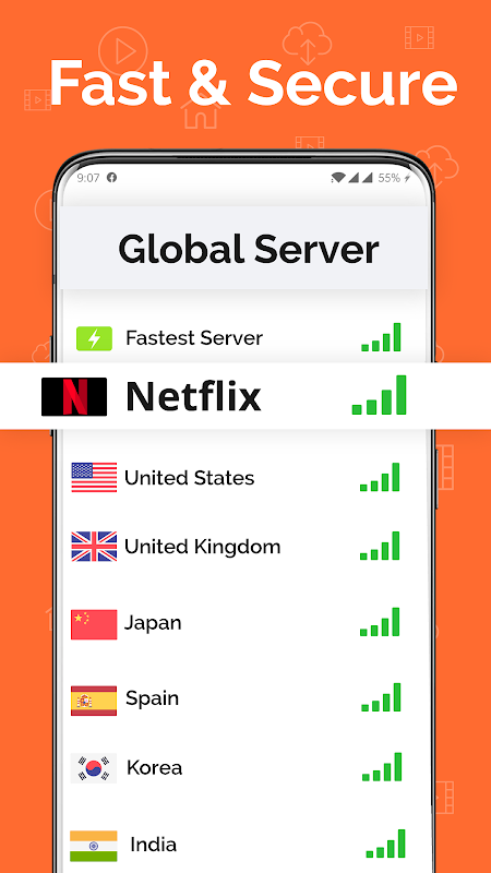 Free VPN - Fast Speed, Unlimited VPN Proxy  Screenshot 2