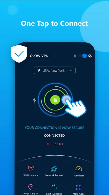 OLO VPN - Unlimited Free VPN  Screenshot 3