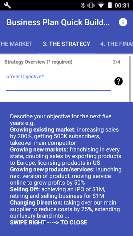 Business Plan Quick Builder  Screenshot 4