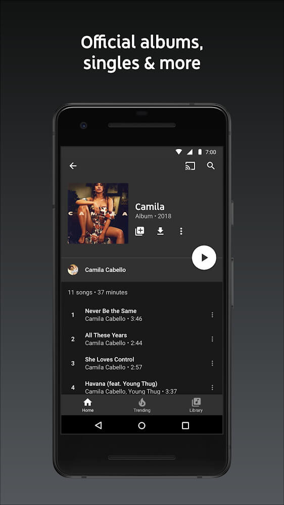 YouTube Music Mod  Screenshot 1