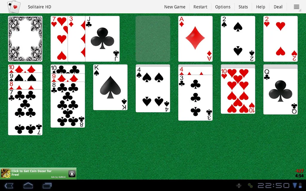 Solitaire HD  Screenshot 1