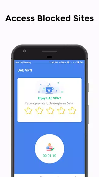 UAE VPN-Free unblock proxy  Screenshot 2