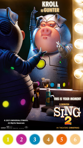 SING 2 Color-Paint by Number  Screenshot 3