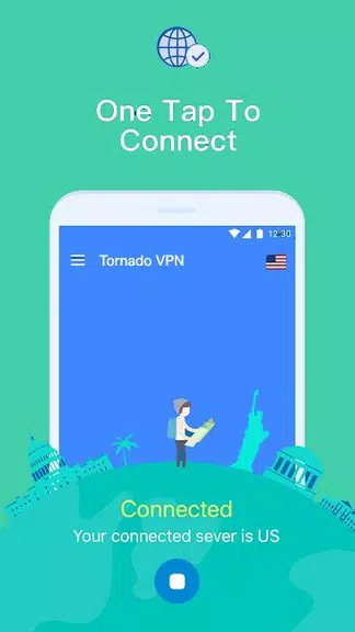 Tornado VPN – Free VPN &  Secure VPN  Screenshot 4