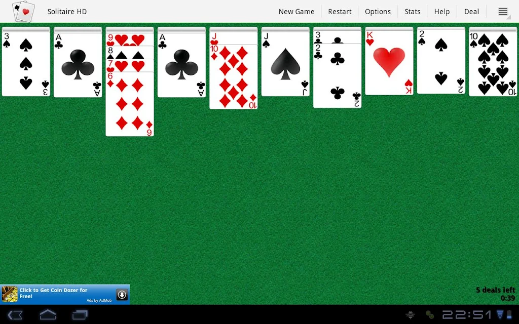 Solitaire HD  Screenshot 2