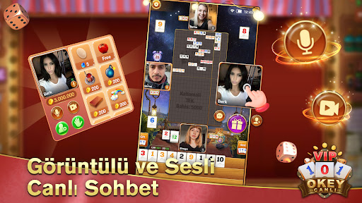 VIP 101 Okey Canlı  Screenshot 2