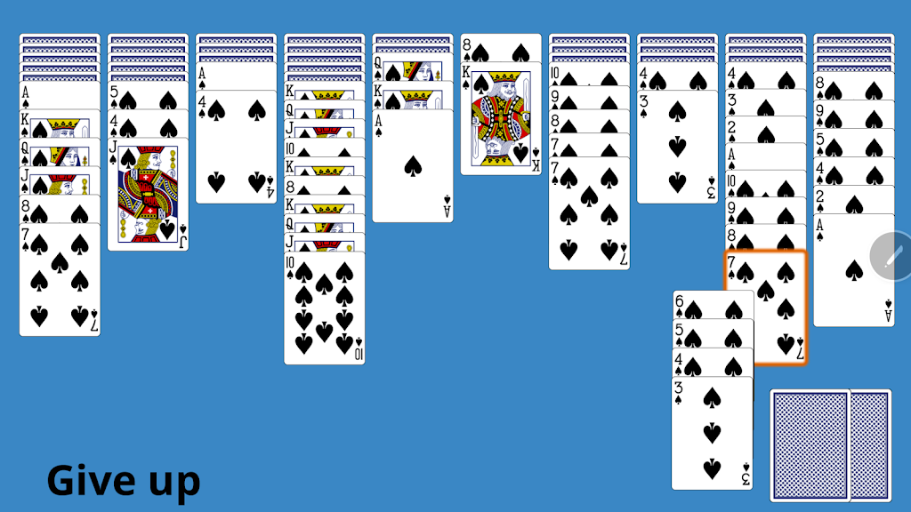 Classic Spider Solitaire  Screenshot 3