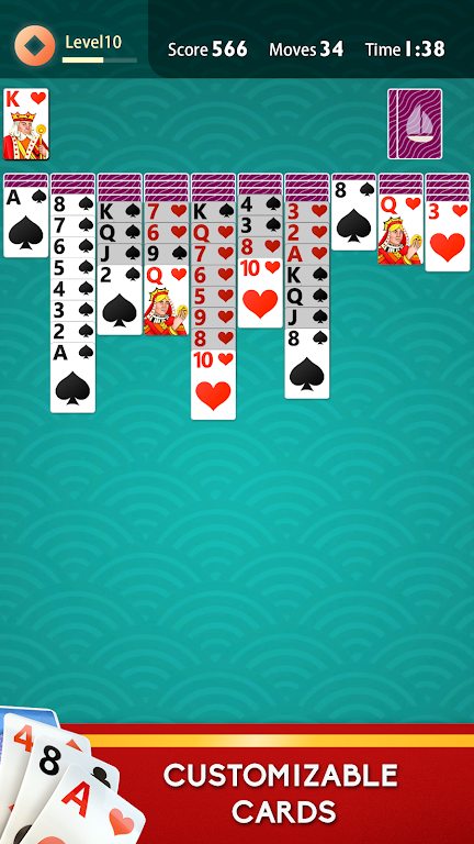 Spider Solitaire Plus  Screenshot 4