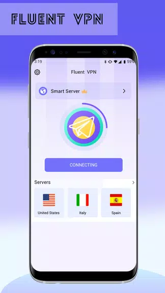 Fluent VPN - Fastest vpn proxy  Screenshot 2