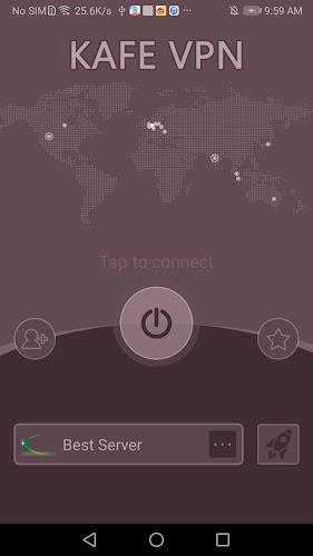 KAFE VPN - Free, Fast & Secure VPN  Screenshot 2