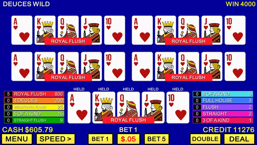 Multi-Hand Video Poker™ Games  Screenshot 4