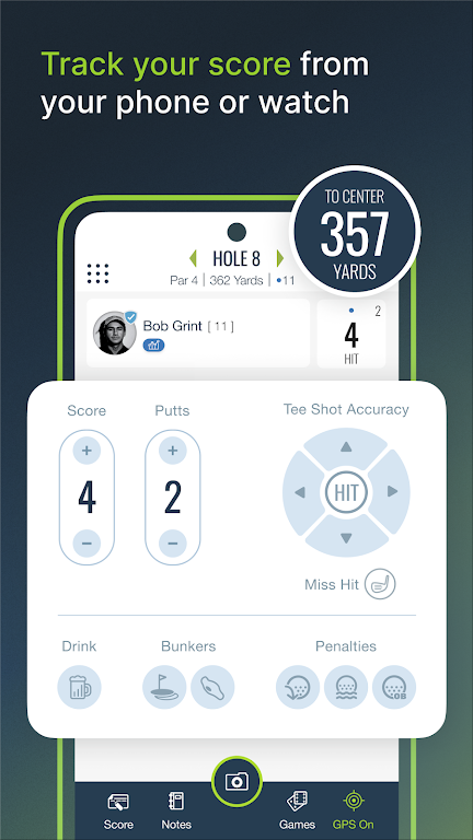 TheGrint | Golf Handicap & GPS  Screenshot 3