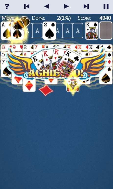 Forty Thieves Solitaire  Screenshot 1