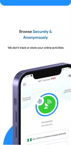 Webloaded Tunnel Pro -100% VPN  Screenshot 2