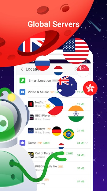 UFO VPN - Best Free VPN Proxy with Unlimited  Screenshot 1