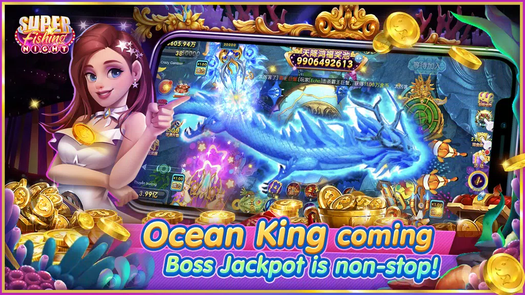 SuperFishing Casino- Slots 777  Screenshot 1