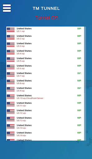 TM Tunnel - Fast, Secure VPN  Screenshot 2