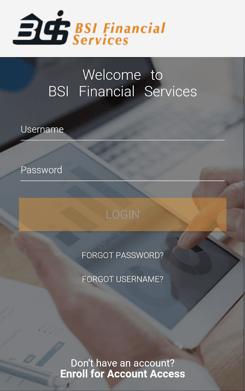 BSI Financial  Screenshot 2