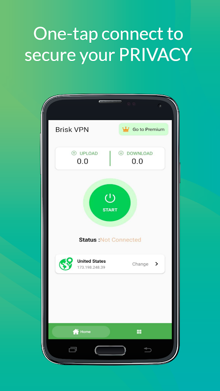 Brisk VPN  Screenshot 3