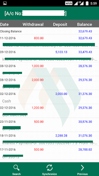 MCUBank e-Passbook  Screenshot 3