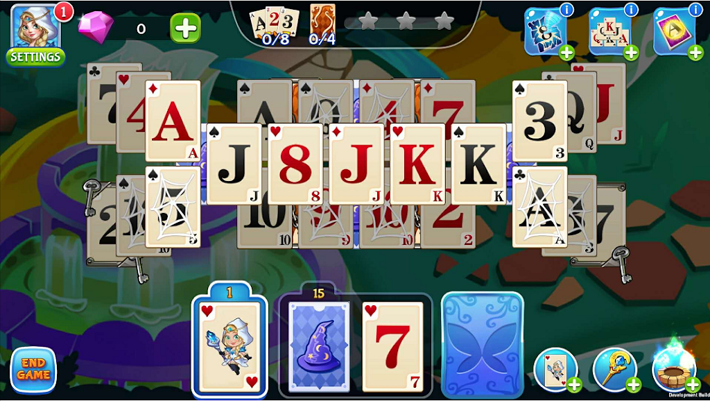 Solitaire - Wonderland Adventure  Screenshot 1