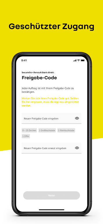 SecureGo+ Renault Bank direkt  Screenshot 1