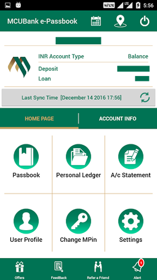 MCUBank e-Passbook  Screenshot 2