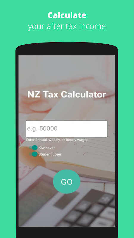 NZ Tax Calculator - New Zealand Income Tax PAYE  Screenshot 1