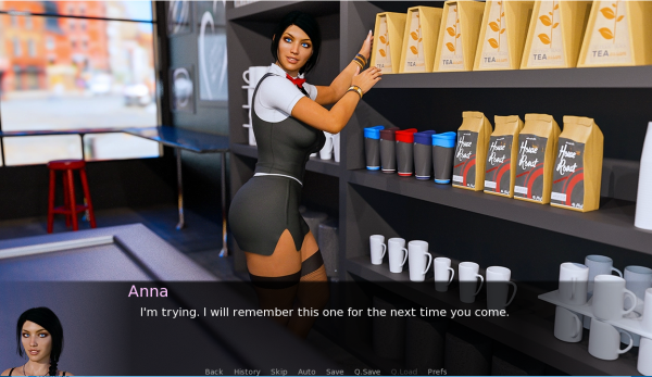 Anna Exciting Affection: Unofficial Renpy Remake  Screenshot 3