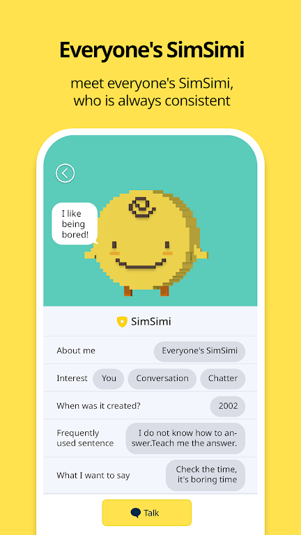 SimSimi Mod  Screenshot 1