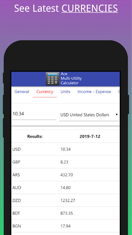 EZ Financial Calculator, NPV,I  Screenshot 3