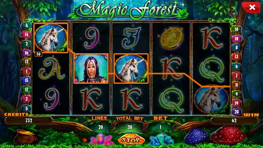 Magic Forest - slot  Screenshot 3