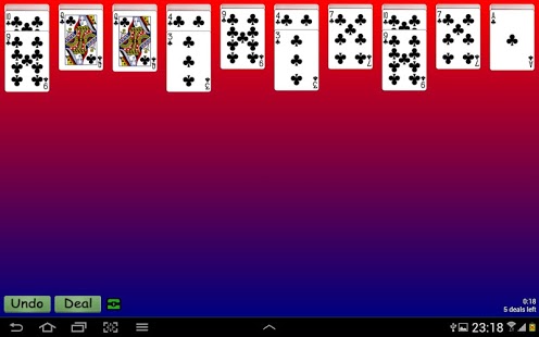 Spider Cards Game  Screenshot 1