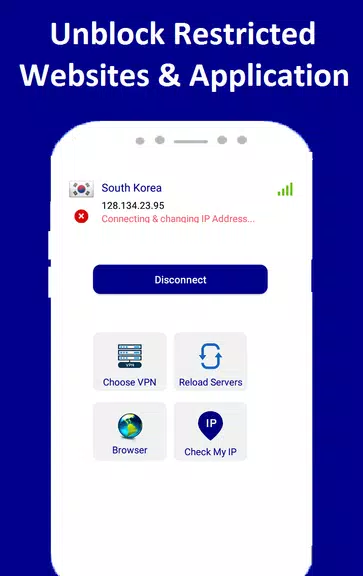 Korea VPN Free - South Korea VPN Master  Screenshot 1