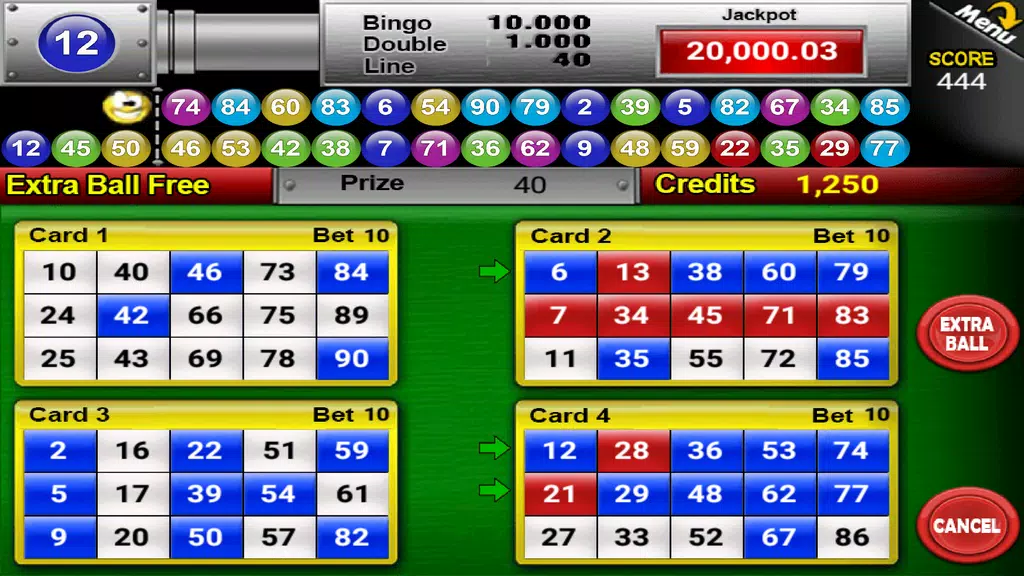 Nine Balls Video Bingo  Screenshot 4