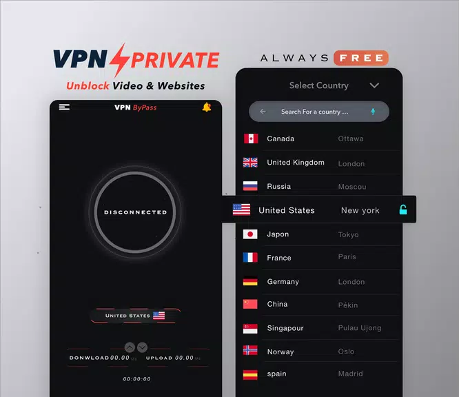 VPN Private - VPN Proxy  Screenshot 1