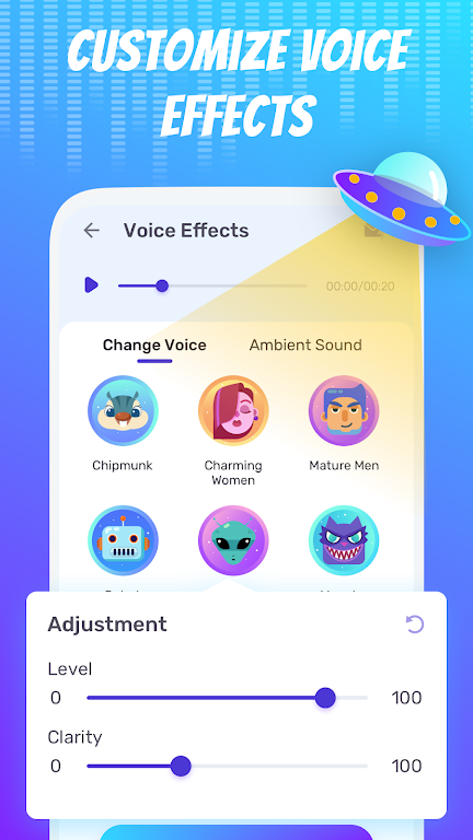 Voice Changer – Voice Effects Mod  Screenshot 2