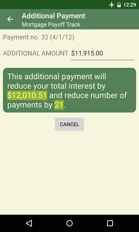 Mortgage Payoff Track  Screenshot 3