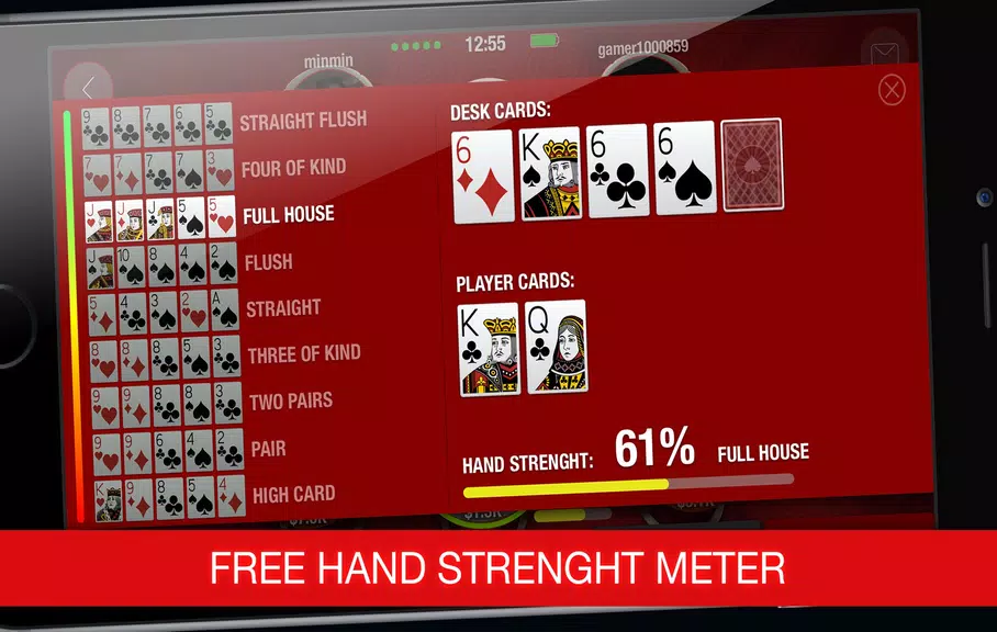 Texas Casino Card Games Poker Online  Screenshot 3