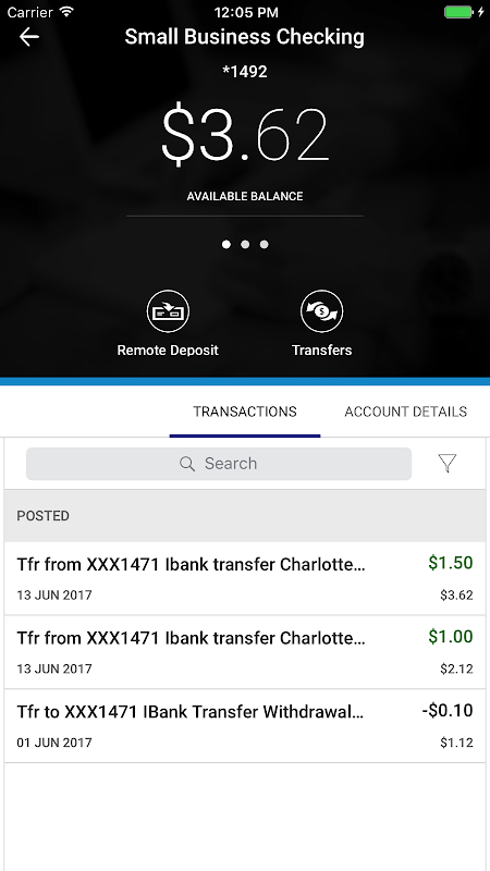 Charlotte State Bank & Trust Mobile  Screenshot 1