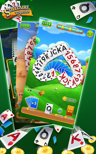 Solitaire Tripeaks - Free Card Games  Screenshot 4