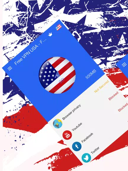 USA VPN-Free•Unblock•Proxy  Screenshot 1