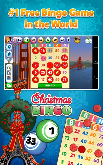 Holiday Bingo - FREE  Screenshot 1