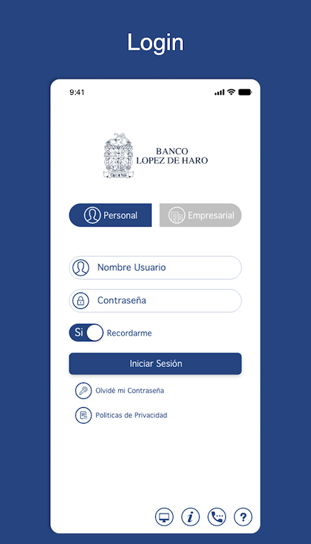 Banco López de Haro, Móvil Ban  Screenshot 3