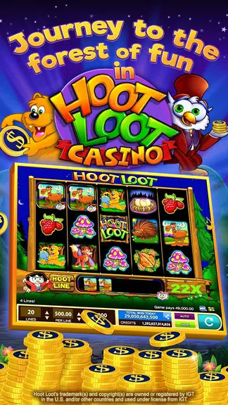 Hoot Loot Casino - Fun Slots!  Screenshot 1